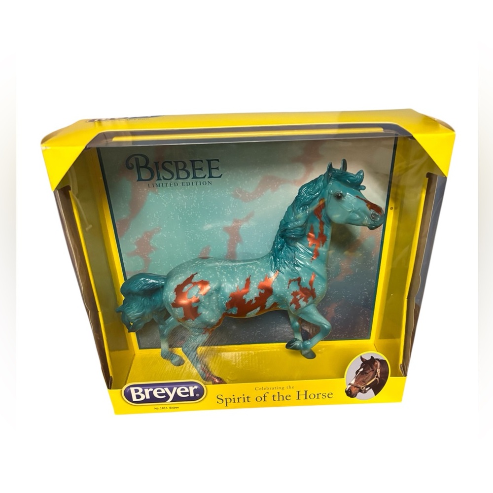 RETIRED Breyer Bisbee Limited Edition - Teal and Gold 
#1815